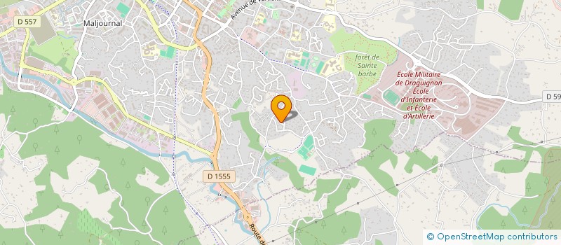 localisation de l'entreprise MADAME CYNTHIA BIEUX  DRAGUIGNAN