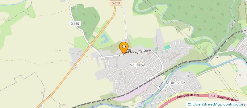 localisation de l'entreprise MADAME CYNTHIA BIZZINI  VALLEROY