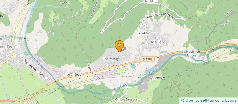 localisation de l'entreprise MADAME CYNTHIA BOTAS  VAL DE CHAISE