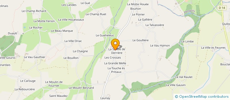 localisation de l'entreprise MADAME CYNTHIA BOUGEARD  SAINT-GLEN