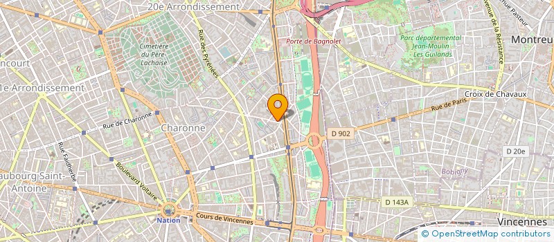 localisation de l'entreprise MADAME CYNTHIA BOUTANT  PARIS