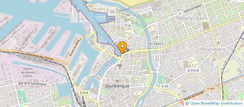 localisation de l'entreprise MADAME CYNTHIA BULCKAERT à DUNKERQUE