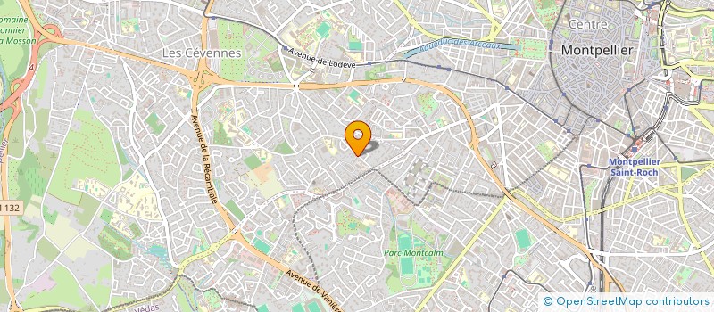 localisation de l'entreprise MADAME CYNTHIA CASAGRANDA à MONTPELLIER