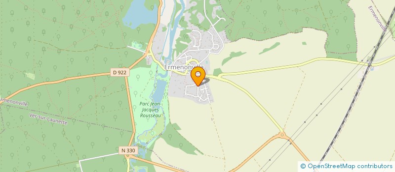 localisation de l'entreprise MADAME CYNTHIA CASTELLETTI  ERMENONVILLE