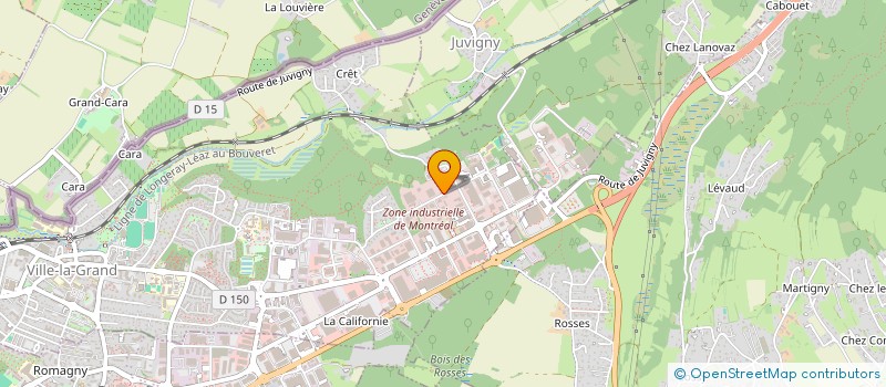 localisation de l'entreprise MADAME CYNTHIA CHAGNEUX  VILLE-LA-GRAND