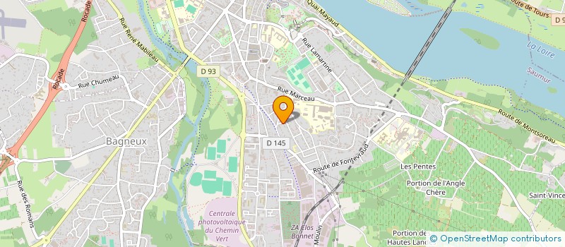 localisation de l'entreprise MADAME CYNTHIA CHAILLOU  SAUMUR