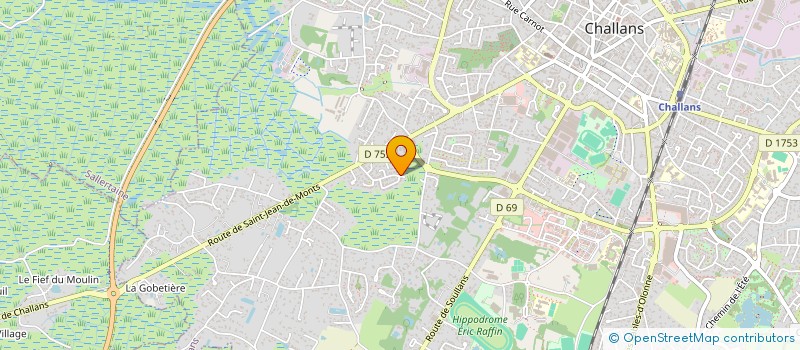 localisation de l'entreprise MADAME CYNTHIA CHARRIER à CHALLANS