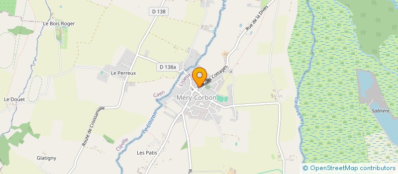 localisation de l'entreprise MADAME CYNTHIA CHIRON  MERY-BISSIERES-EN-AUGE