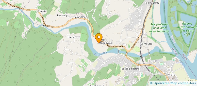 localisation de l'entreprise MADAME CYNTHIA CLEMENCON  VIVIERS