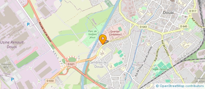 localisation de l'entreprise MADAME CYNTHIA COLBEAU  LAMBRES-LEZ-DOUAI