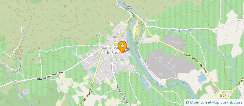 localisation de l'entreprise MADAME CYNTHIA CONFAIS  SAINT-JEAN-DE-FOS