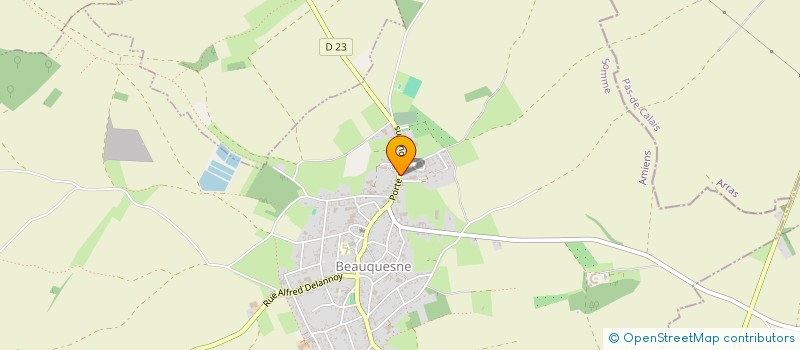 localisation de l'entreprise MADAME CYNTHIA CRAPOULET  BEAUQUESNE