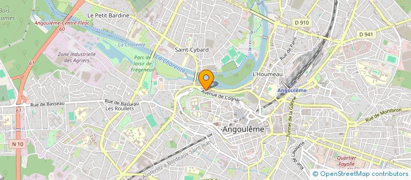 localisation de l'entreprise MADAME CYNTHIA DA ROCHA NEVES à ANGOULEME