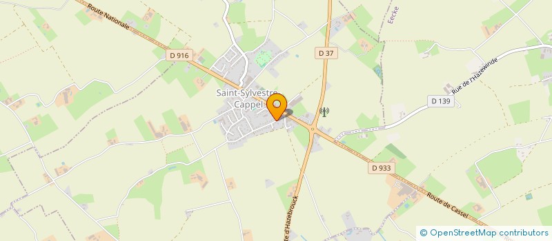 localisation de l'entreprise MADAME CYNTHIA DAVID  SAINT-SYLVESTRE-CAPPEL