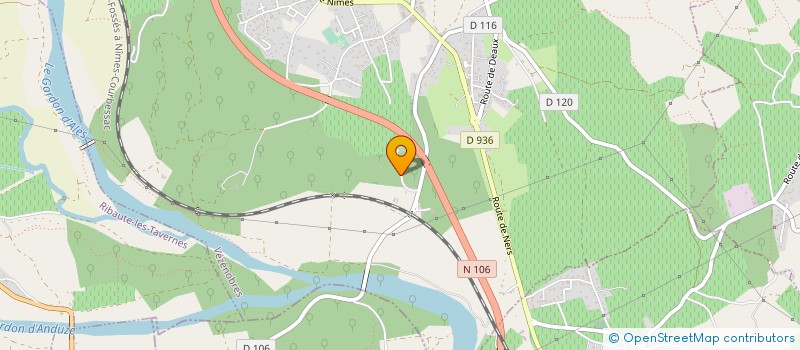 localisation de l'entreprise MADAME CYNTHIA DE ARAUJO  VEZENOBRES