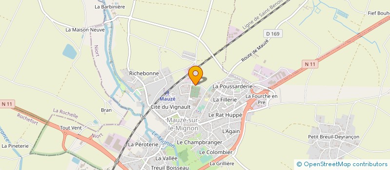 localisation de l'entreprise MADAME CYNTHIA DE WINTER  MAUZE-SUR-LE-MIGNON