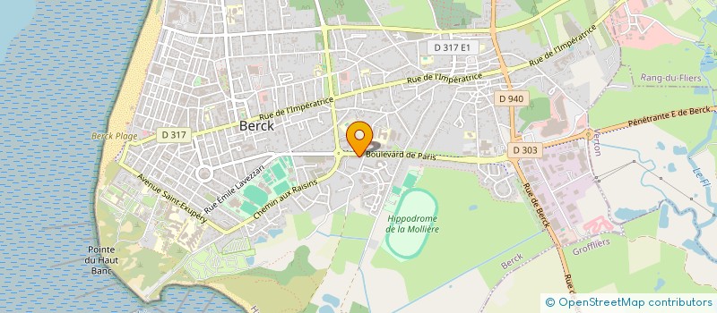 localisation de l'entreprise MADAME CYNTHIA DEBAS  BERCK