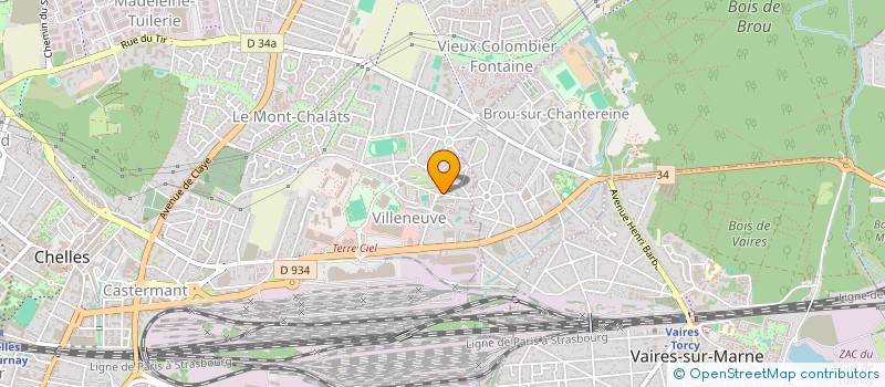 localisation de l'entreprise MADAME CYNTHIA DECOCK à CHELLES