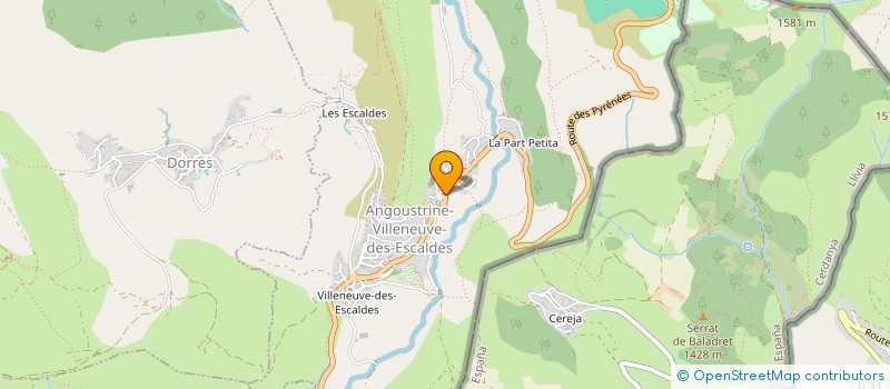 localisation de l'entreprise MADAME CYNTHIA DEJONGH  ANGOUSTRINE-VILLENEUVE-DES-ESCALDES