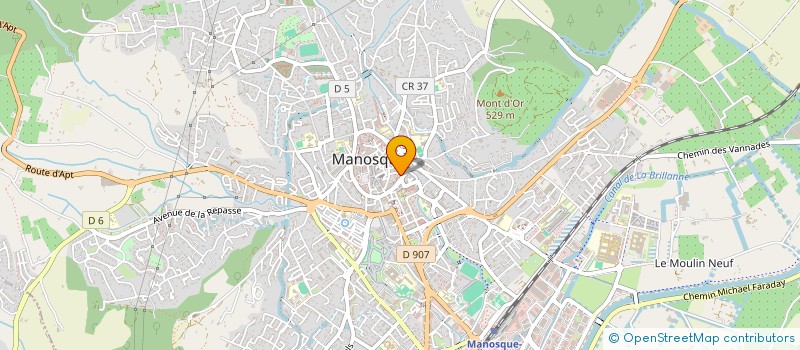 localisation de l'entreprise MADAME CYNTHIA DELEURY à MANOSQUE