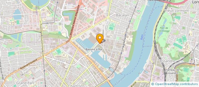 localisation de l'entreprise MADAME CYNTHIA DELPIT  BORDEAUX