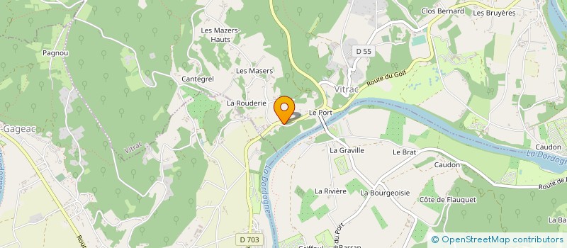 localisation de l'entreprise MADAME CYNTHIA DEMING à VITRAC