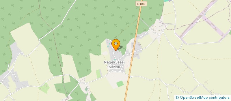 localisation de l'entreprise MADAME CYNTHIA DESPLACES  NAGEL-SEEZ-MESNIL