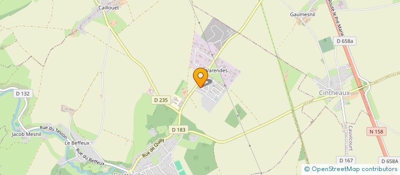 localisation de l'entreprise MADAME CYNTHIA DILIGENCE à BRETTEVILLE-SUR-LAIZE