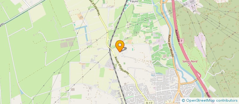 localisation de l'entreprise MADAME CYNTHIA DOGLIO  SALON-DE-PROVENCE