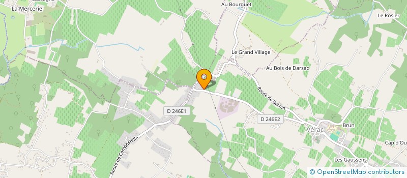 localisation de l'entreprise MADAME CYNTHIA DUCASTEL  VERAC