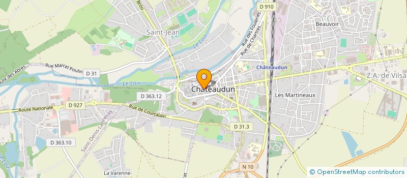 localisation de l'entreprise MADAME CYNTHIA ETIENNE à CHATEAUDUN