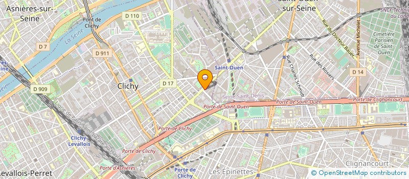 localisation de l'entreprise MADAME CYNTHIA ETOM à CLICHY