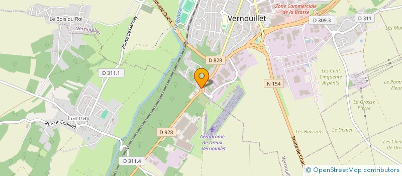 localisation de l'entreprise MADAME CYNTHIA FERNANDEZ à VERNOUILLET