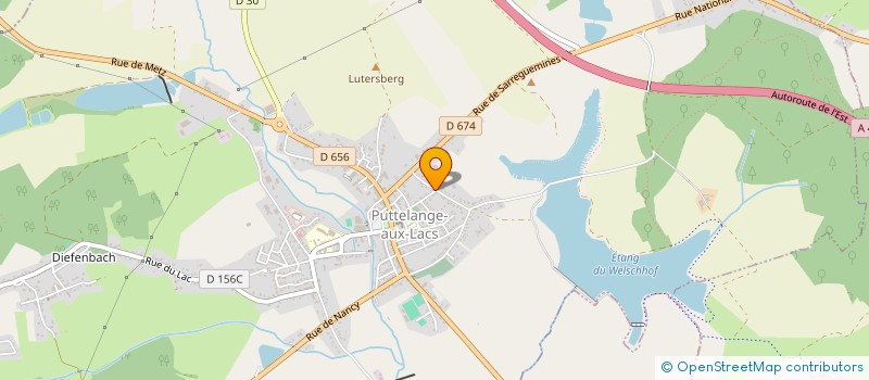 localisation de l'entreprise MADAME CYNTHIA FREIMANN  ERNESTVILLER