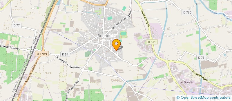 localisation de l'entreprise MADAME CYNTHIA GARCIA  CABANNES