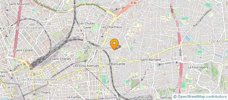localisation de l'entreprise MADAME CYNTHIA GAYDON à MARSEILLE