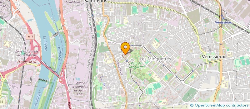 localisation de l'entreprise MADAME CYNTHIA GEOFFRAY  VENISSIEUX