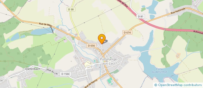 localisation de l'entreprise MADAME CYNTHIA GOMIS  PUTTELANGE-AUX-LACS