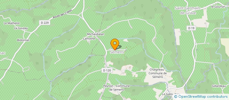 localisation de l'entreprise MADAME CYNTHIA GRELOT  SEMENS