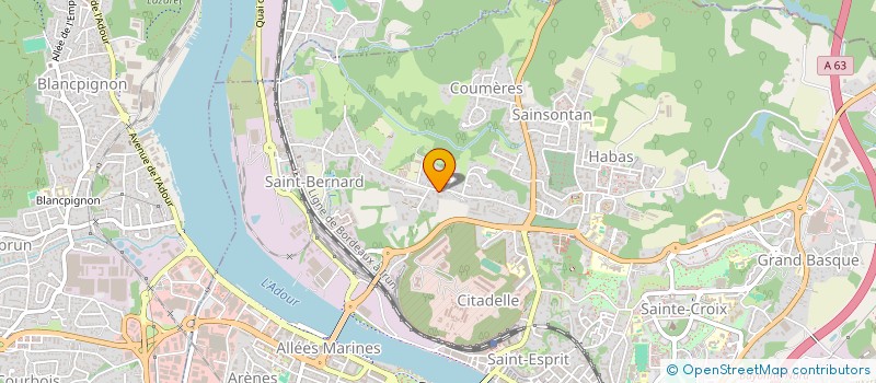 localisation de l'entreprise MADAME CYNTHIA GRES à BAYONNE