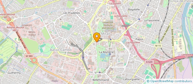 localisation de l'entreprise MADAME CYNTHIA GRONDIN à TOULOUSE