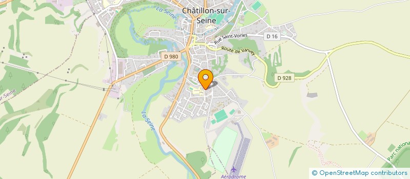 localisation de l'entreprise MADAME CYNTHIA HECHE  CHATILLON-SUR-SEINE