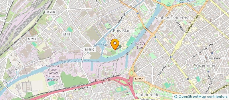 localisation de l'entreprise MADAME CYNTHIA IYOLO PERO à LILLE