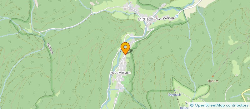 localisation de l'entreprise MADAME CYNTHIA JAEGLE  MITTLACH