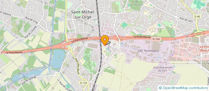 localisation de l'entreprise MADAME CYNTHIA JOSSE à BRETIGNY-SUR-ORGE