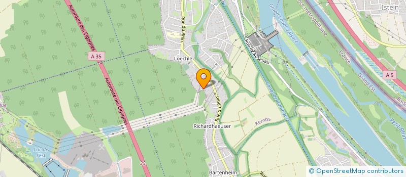 localisation de l'entreprise MADAME CYNTHIA KARRER  KEMBS