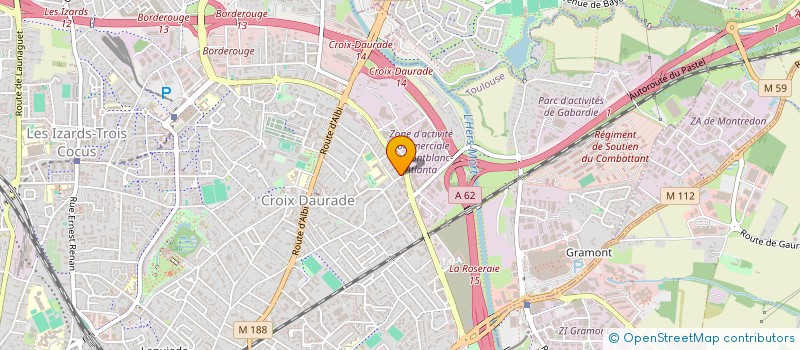 localisation de l'entreprise MADAME CYNTHIA KASSIM à TOULOUSE