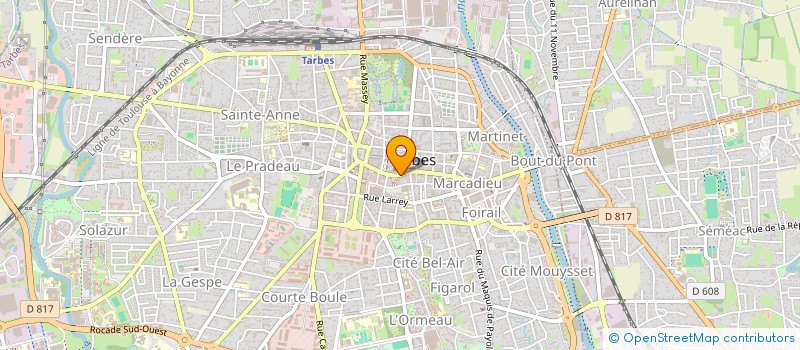 localisation de l'entreprise MADAME CYNTHIA KLEIN  TARBES