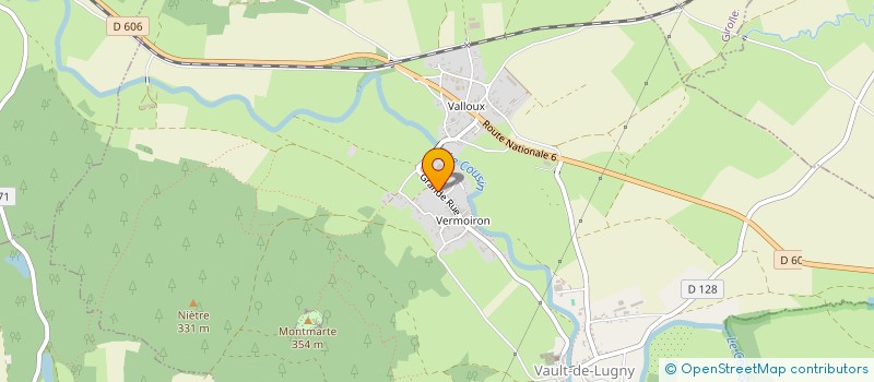 localisation de l'entreprise MADAME CYNTHIA KUBIAK  THORY