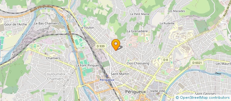 localisation de l'entreprise MADAME CYNTHIA LACOSTE  PERIGUEUX